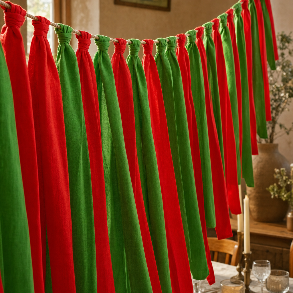 Holly Jolly streamer — shot 2