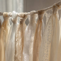 Bridal White — knot macro