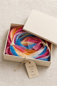 Custom Streamer — folded packaging