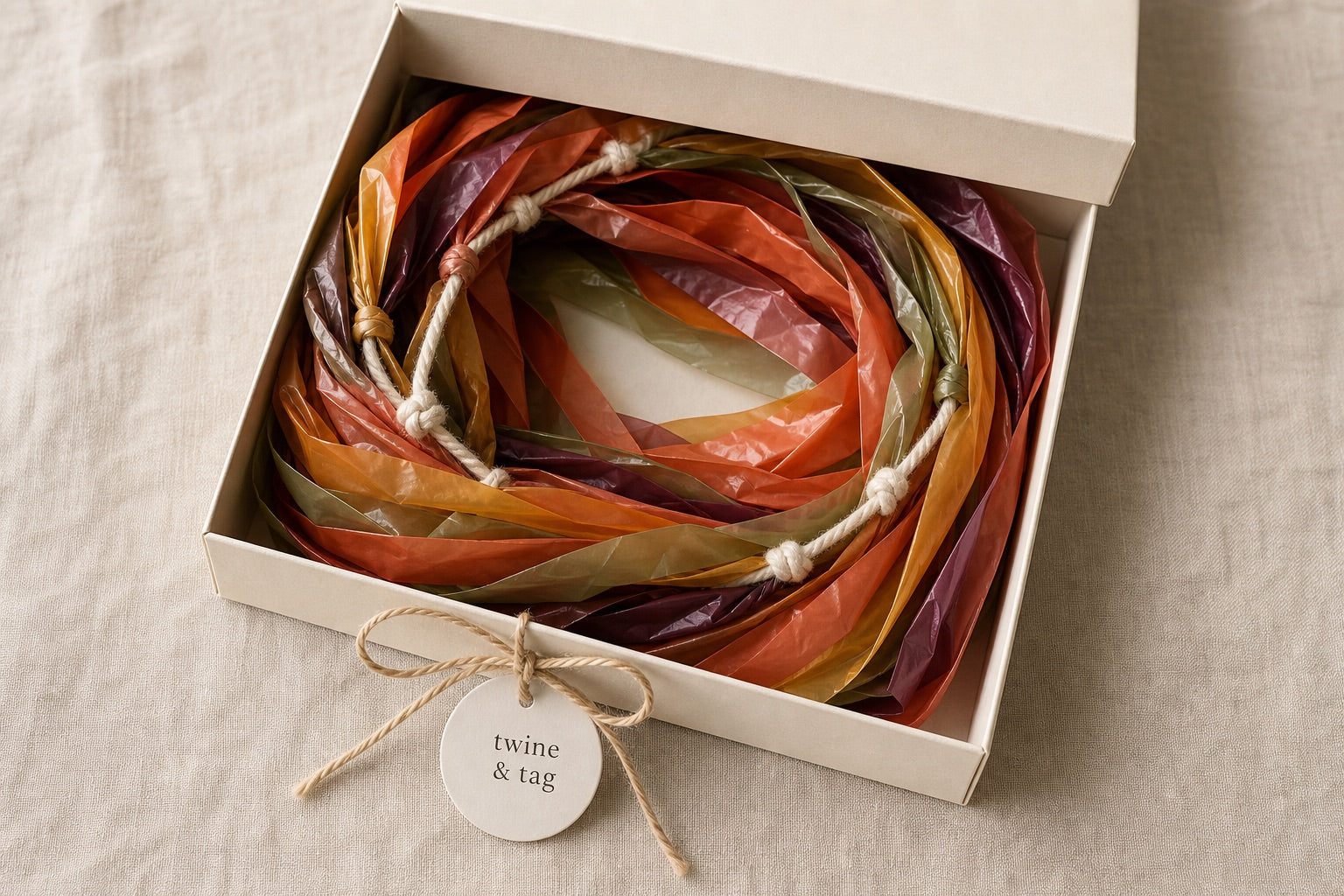 Harvest — folded packaging