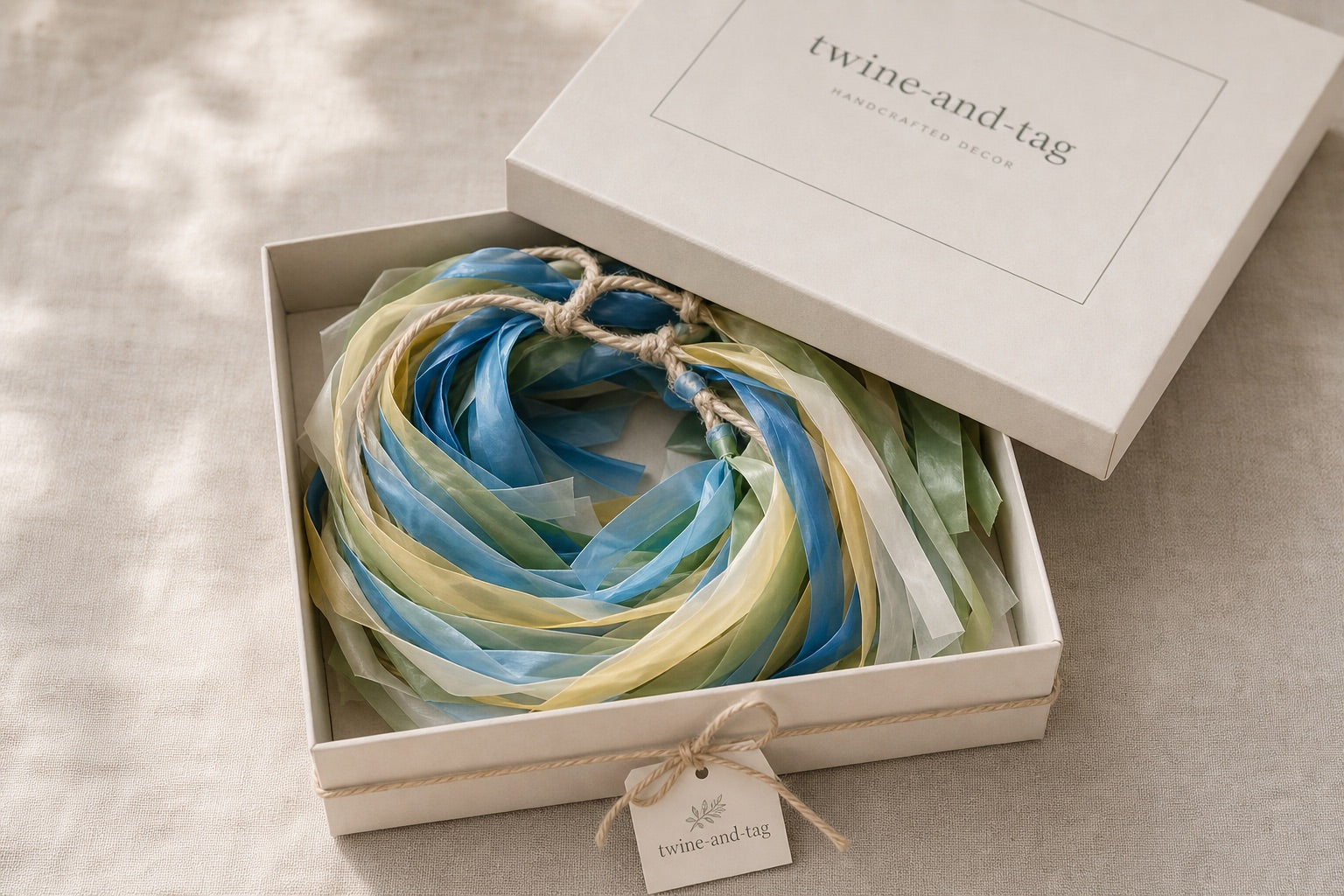 Sky + Meadow — folded packaging