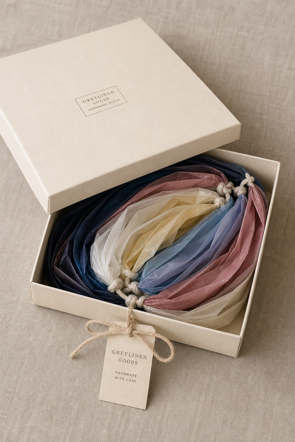 Modern Host — folded packaging