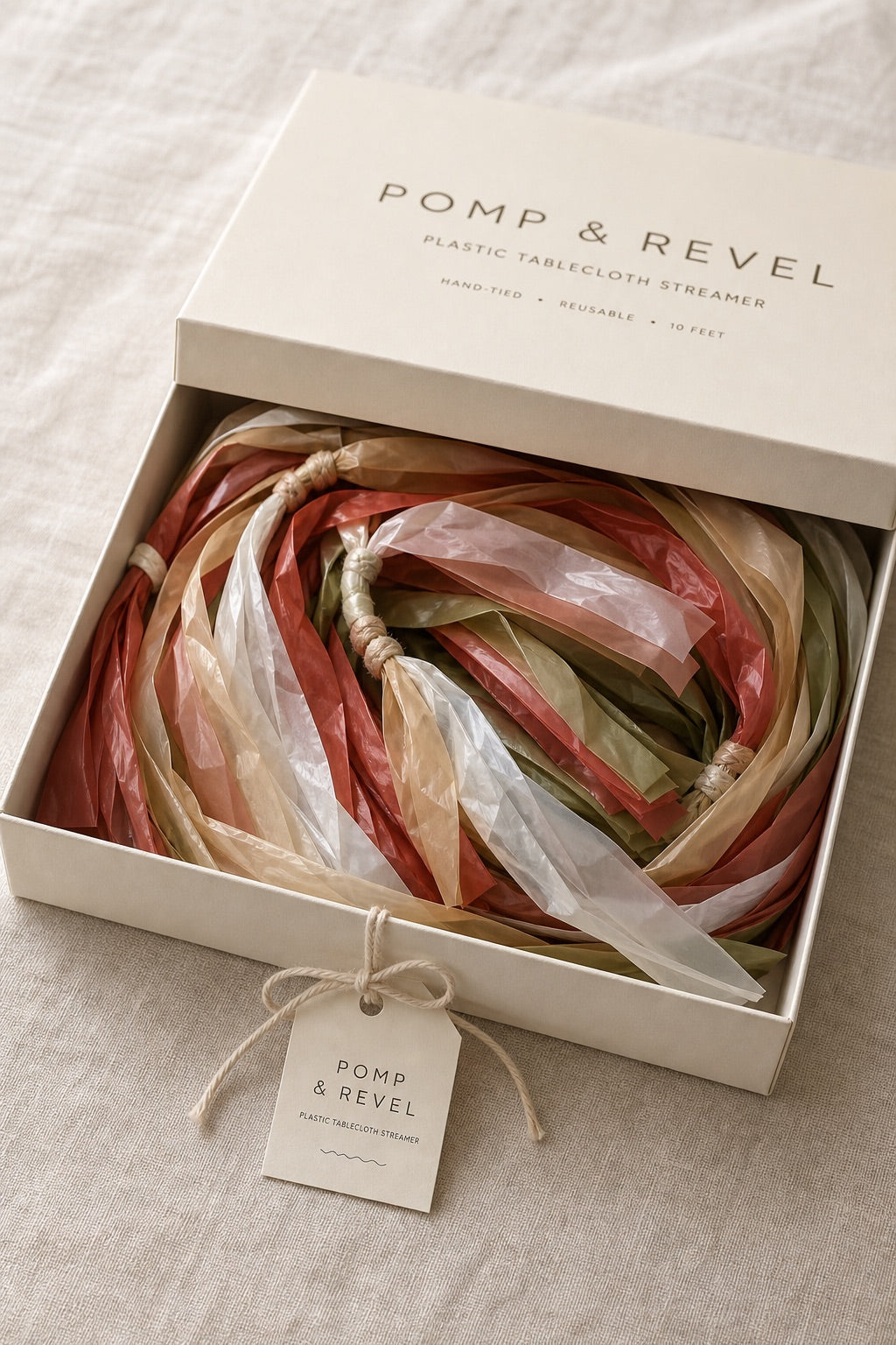 Cream + Terracotta — folded packaging