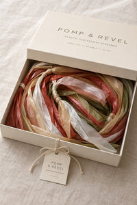 Cream + Terracotta — folded packaging