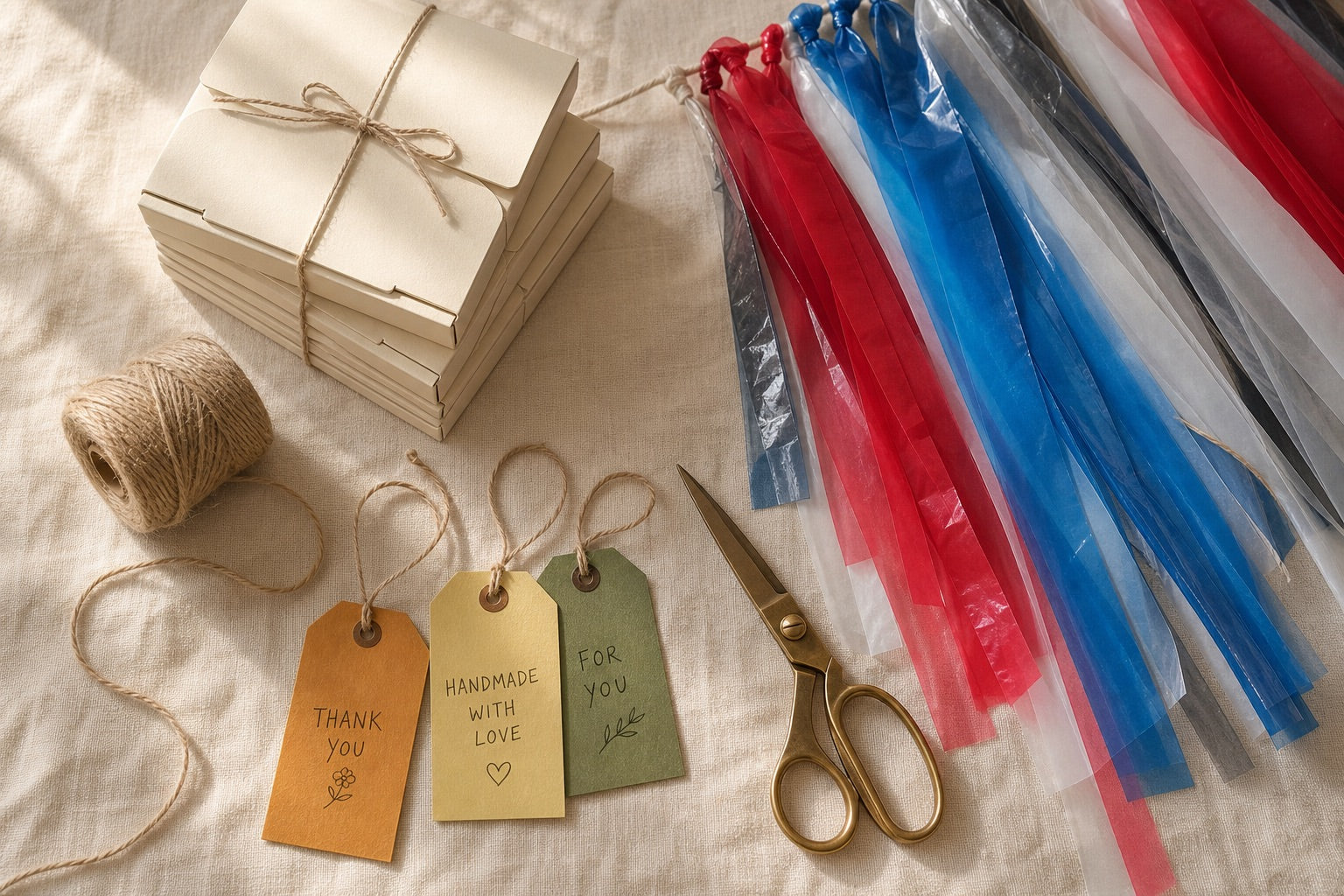 Studio · packaging station